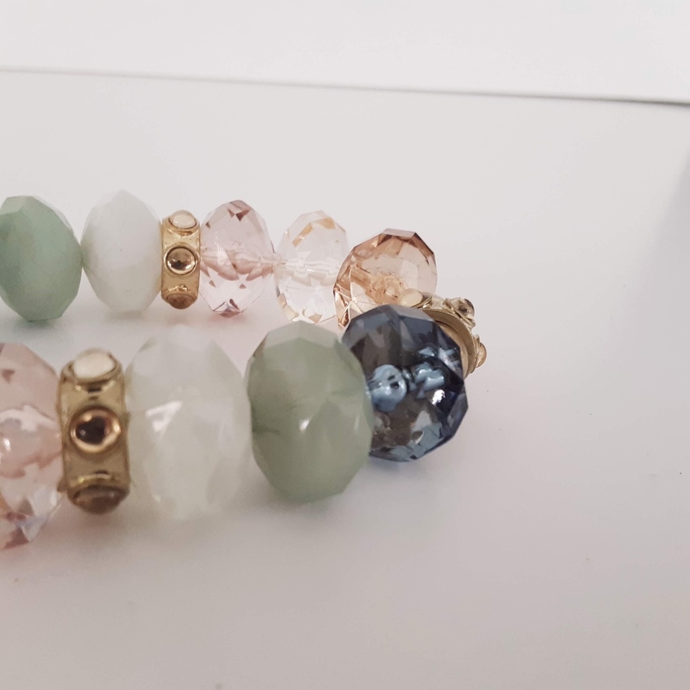 πNew Anthropologie Bracelet Stone Mixed Media π - Picture 6 of 8